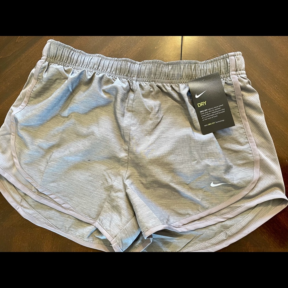 Nike gray running shorts - medium- New